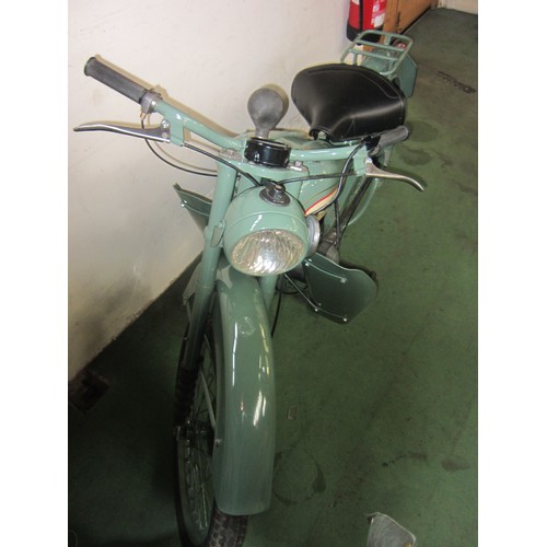 7001 - XXG 309. 1952 BSA BANTAM. V5 in office