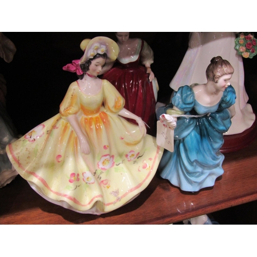 4025 - Six Royal Doulton ladies 