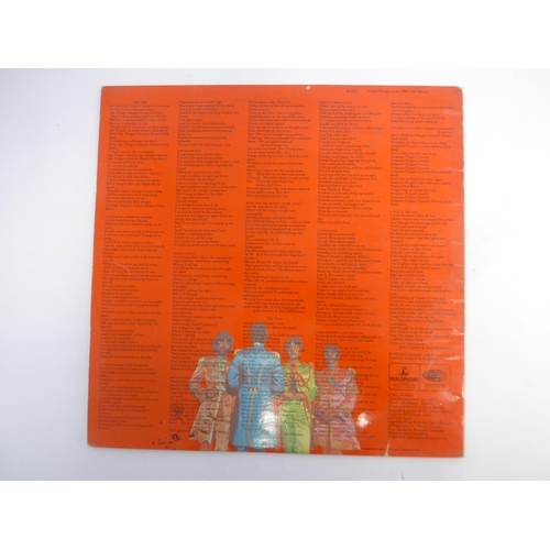 8166 - THE BEATLES: 'Sgt. Pepper's Lonely Hearts Club Band' LP, original 1967 UK mono pressing with black/y... 