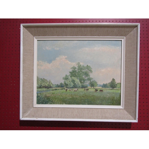 4052 - JACK SAVAGE: An oil on board titled 