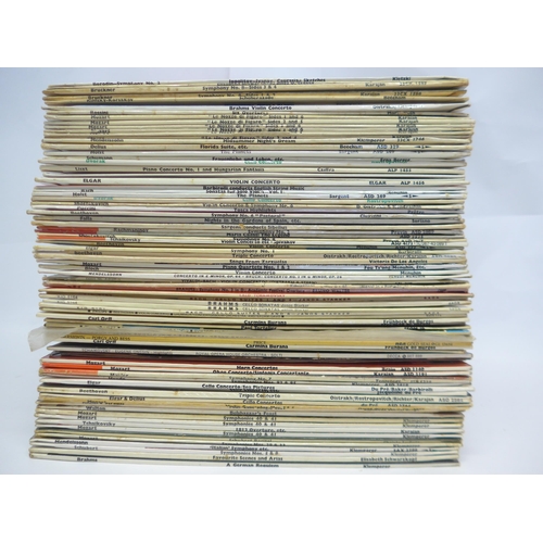 8259 - Classical - A collection of approximately eighty LP, a mixture of stereo and mono pressings predomin... 