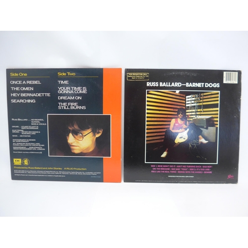 8226 - RUSS BALLARD: 'The Fire Still Burns' 1985 US promo only double LP, comprising the original album in ... 