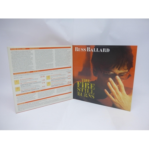 8226 - RUSS BALLARD: 'The Fire Still Burns' 1985 US promo only double LP, comprising the original album in ... 