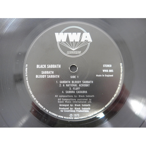 8135 - Hard Rock / Heavy Metal - BLACK SABBATH: Five LPs to include 'Black Sabbath Vol 4' original German p... 