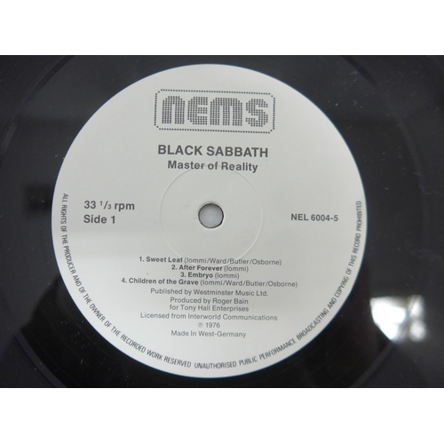 8135 - Hard Rock / Heavy Metal - BLACK SABBATH: Five LPs to include 'Black Sabbath Vol 4' original German p... 