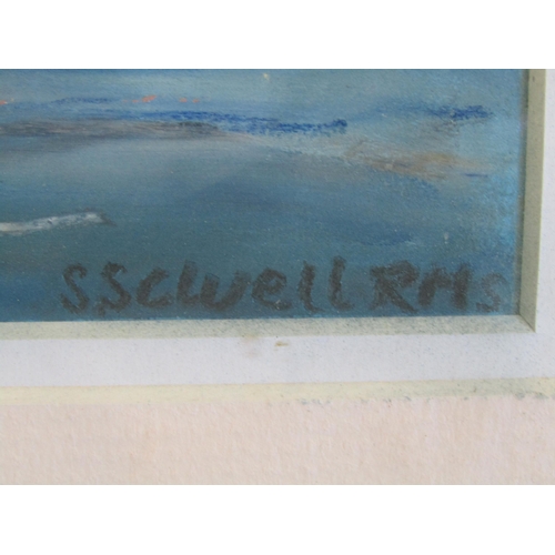 1048 - SHEILA SEWELL R.M.S (XX/XXI): A framed and glazed pastel, Cringleford Bridge. Signed and dated 2002,... 
