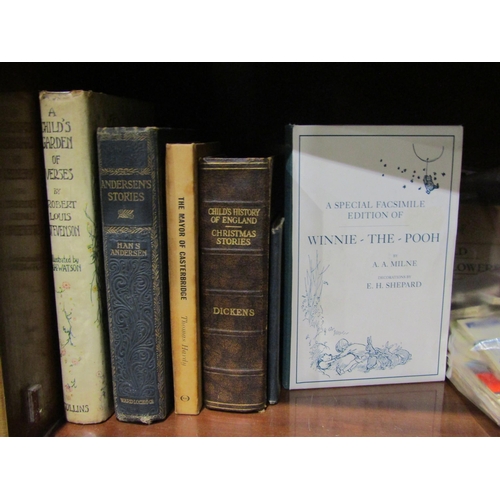 4030 - A small selection of books including a Special Facsimile Edition of Winnie-the-Pooh (1999), together... 
