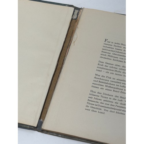 4043 - A single Third Reich era German volume, 'FLAK AN RHEIN UND RUHR' by Harald Seiler, 1942, hard cover,... 