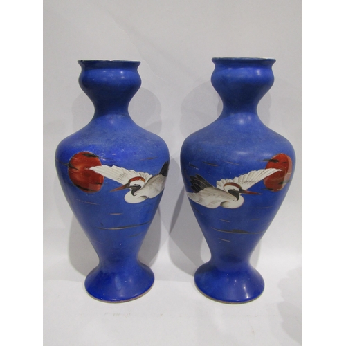 4386 - A selection of Hornsea and Sylvac flora and fauna ceramics together with a pair of Bow blue ground v... 