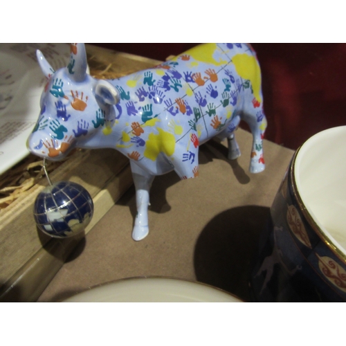 4309 - A selection of ceramics including Rosenthal Studio Line dish, Wedgwood Millennium mugs, Villeroy & B... 