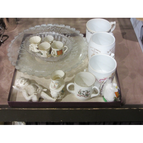4397 - A selection of Royal commemorative ceramics and glassware including late reign Queen Victoria, tygs ... 