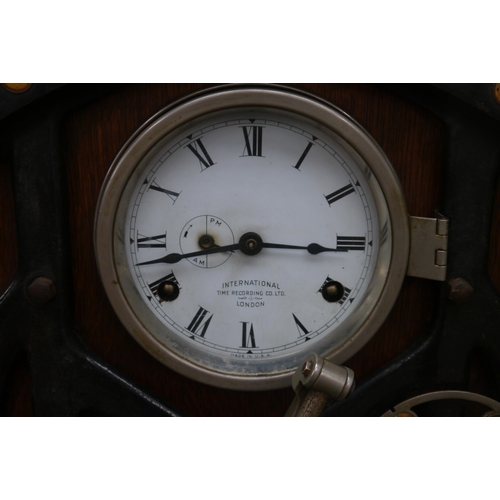 2019 - An International Time Recording Co Ltd 112 Strand, London WC2, for 100 people to clock in, on associ... 