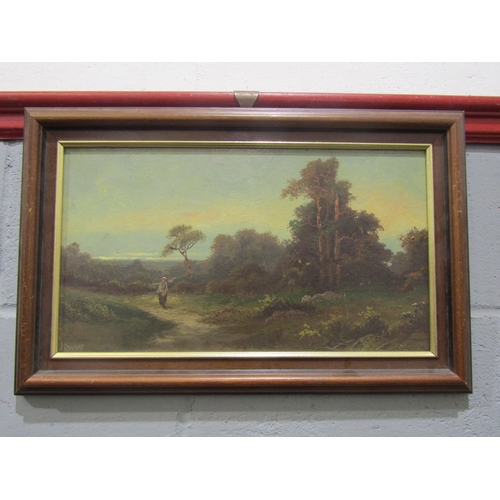 1030 - JACK M DUCKER (XX): A pair of Scottish landscape oils. Both signed. Image size 24cm x 43cm