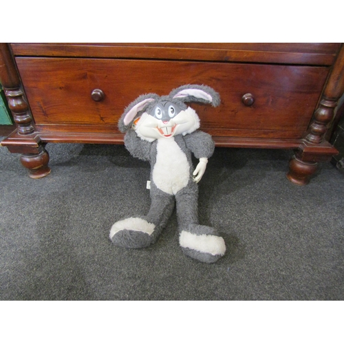 1069 - A circa 1970's/80's Burbank Toys Bugs Bunny, pull string mechanism a/f, 53cm height