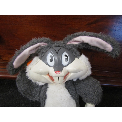 1069 - A circa 1970's/80's Burbank Toys Bugs Bunny, pull string mechanism a/f, 53cm height