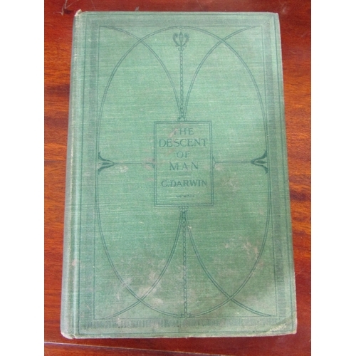 1078 - Charles Darwin: 'The Descent of Man', London, John Murray, 1901, new edition, original cloth gilt