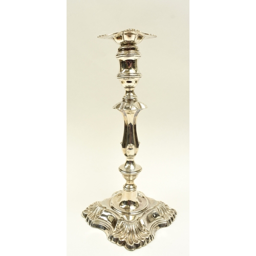 8002 - A pair of William Hutton & Sons Ltd large silver weighted based candlesticks of classic design, Lond... 