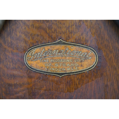 2015 - An International Time Recording Co Ltd 112 Strand, London WC2, for 100 people to clock in, on associ... 