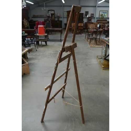 2021 - An artist easel