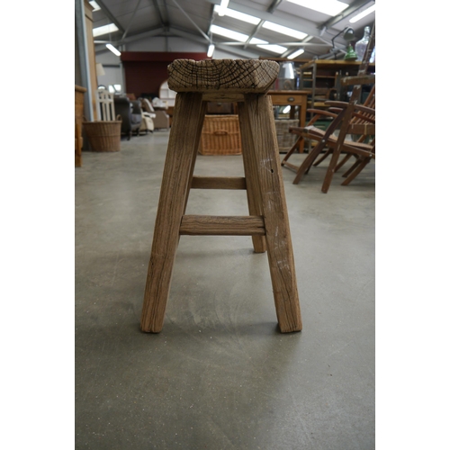 2024 - A large rustic stool