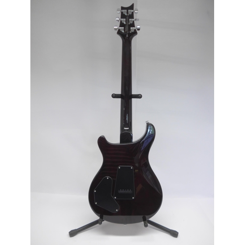 6015 - A Paul Reed Smith PRS SE DGT (David Grissom Trem) gold top electric guitar, maple top with mahogany ... 