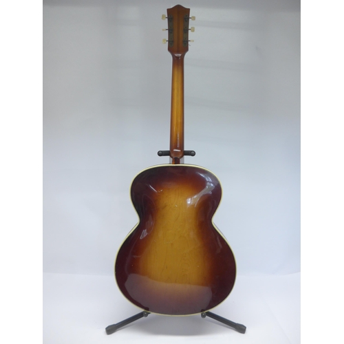 6028 - A 1956 Hofner Senator archtop acoustic guitar, serial no.2600