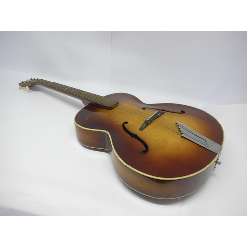 6028 - A 1956 Hofner Senator archtop acoustic guitar, serial no.2600