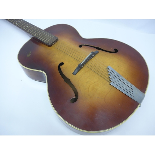 6028 - A 1956 Hofner Senator archtop acoustic guitar, serial no.2600