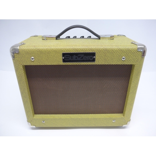 6078 - A SubZero V15B bass guitar practice amplifier