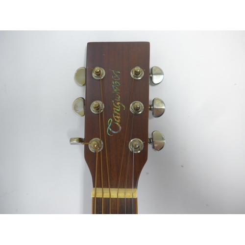 6044 - A Tanglewood TW-115AS acoustic guitar, spruce top, mahogany back, sides and neck, rosewood fretboard... 