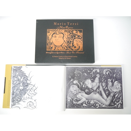 9075 - Stephen & Elena Micheli-Lamboy: ‘Mario Terzi Master Engraver’, Minneapolis, Blue Book Publications, ... 