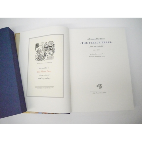 9196 - Fleece Press. ’All Around the Block: THE FLEECE PRESS from Start to Finish 1980-2024.’ A Limited Edi... 