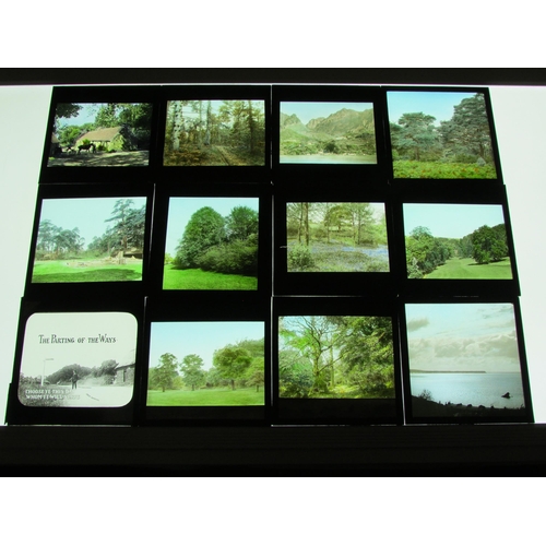 7027 - (England, Local Scenes, Pubs, Inns, Landscapes, Nature) A large collection of 20th Century diapositi... 