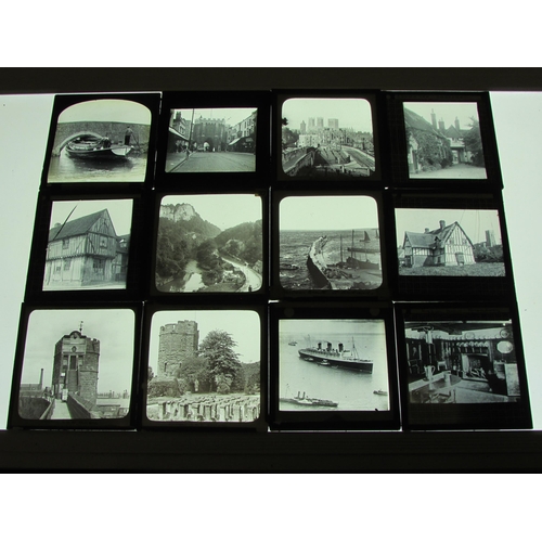 7027 - (England, Local Scenes, Pubs, Inns, Landscapes, Nature) A large collection of 20th Century diapositi... 
