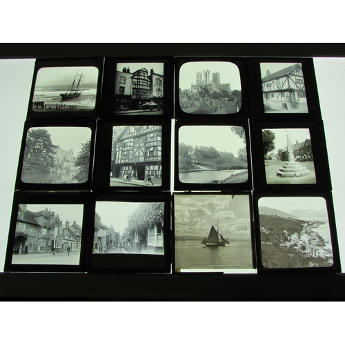 7027 - (England, Local Scenes, Pubs, Inns, Landscapes, Nature) A large collection of 20th Century diapositi... 