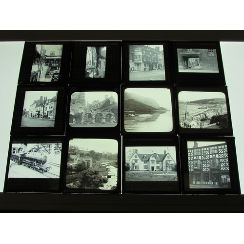7027 - (England, Local Scenes, Pubs, Inns, Landscapes, Nature) A large collection of 20th Century diapositi... 