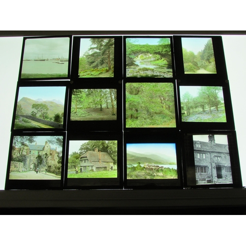 7027 - (England, Local Scenes, Pubs, Inns, Landscapes, Nature) A large collection of 20th Century diapositi... 