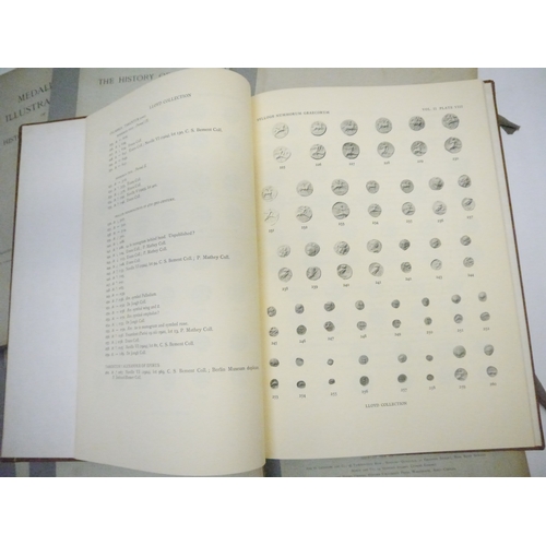 9163 - A collection of books and catalogues relating to Coins, Numismatics, Medals etc, including 'Medallic... 
