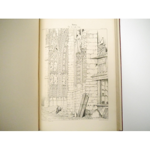 9046 - W. Eden Nesfield: 'Specimens of Mediaeval Architecture, Chiefly Selected from Examples of the 12th a... 