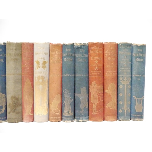 9301 - Andrew Lang, a collection of 21 titles, including ten Fairy Books, reprints/new impressions, compris... 