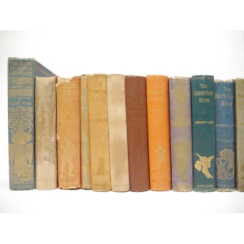 9301 - Andrew Lang, a collection of 21 titles, including ten Fairy Books, reprints/new impressions, compris... 