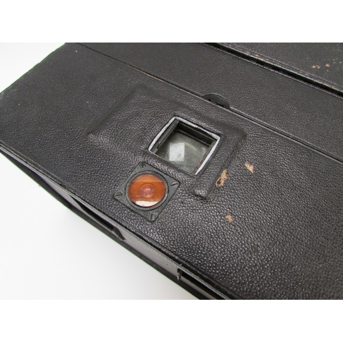 7012 - Rare late Victorian Adams & Co. No.5 Yale Stereo-Detective twin lens stereoscopic box camera, with c... 