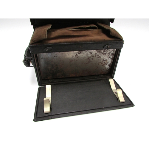 7012 - Rare late Victorian Adams & Co. No.5 Yale Stereo-Detective twin lens stereoscopic box camera, with c... 