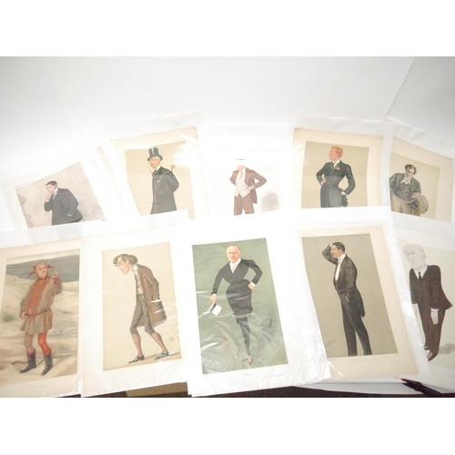 9483 - Vanity Fair. A collection of 20 Theatre related Vanity Fair colour lithograph and colour prints, by ... 