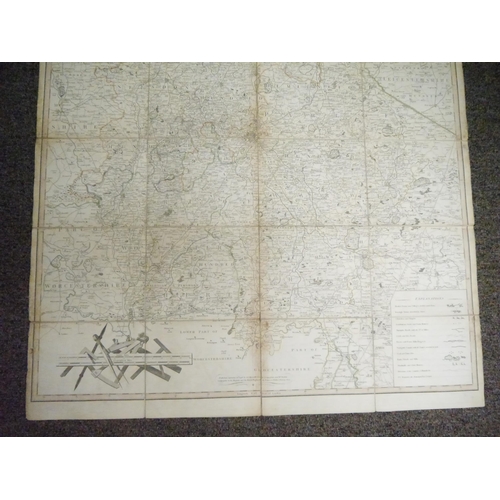 9006 - Birmingham. James Sherriff, A Map of Upwards of 25 Miles round the Town of Birmingham. To his most s... 