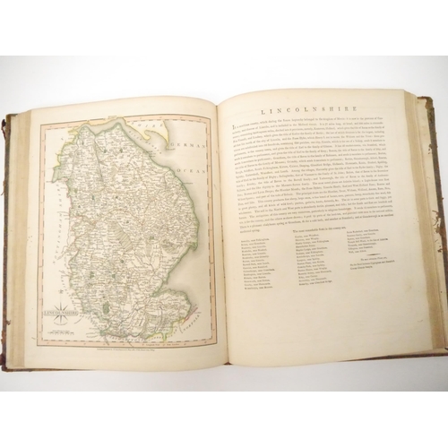 9008 - John Cary: 'Cary's New and Correct English Atlas: Being a new Set of County maps from Actual Surveys... 