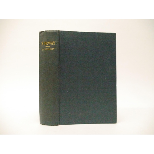 9027 - William Cecil Slingsby: 'Norway. The Northern Playground: Sketches of Climbing and Mountain Explorat... 