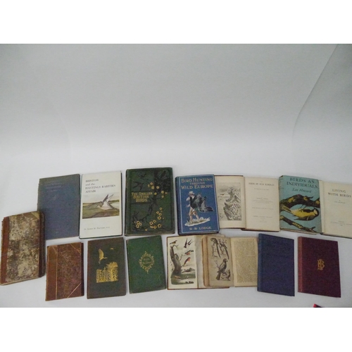 9048 - Ornithology, 16 assorted titles, including H.G. & H.B. Adams: 'The Smaller British Birds, with Descr... 