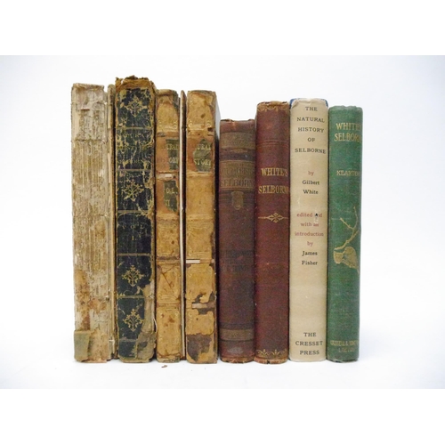 9062 - Various editions of Gilbert White's Natural History of Selborne, including Gilbert White: 'The Natur... 