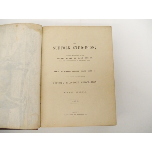 9070 - Herman Biddell, of Playford, Suffolk: 'The Suffolk Stud-Book: A History and Register of the County B... 